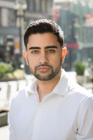 Headshot taken in Union Square SF