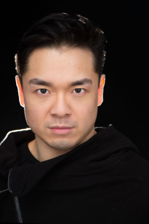 Backlit Headshot on black