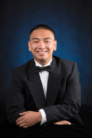 Classic Tux Studio Senior Portrait