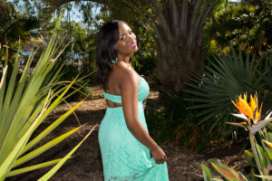 Tropical College Grad Portrait