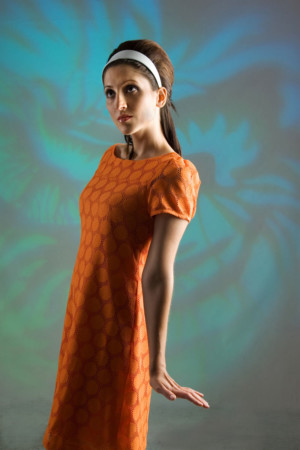 Sixties themed psychedelic shoot