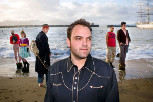 Band photo in SF Marina